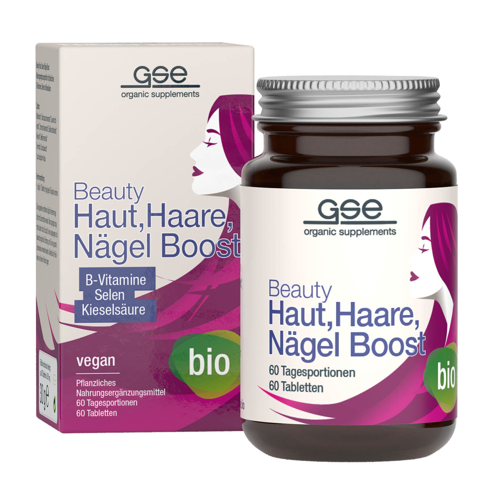 Beauty Haut, Haare, Nägel Boost (Bio)
