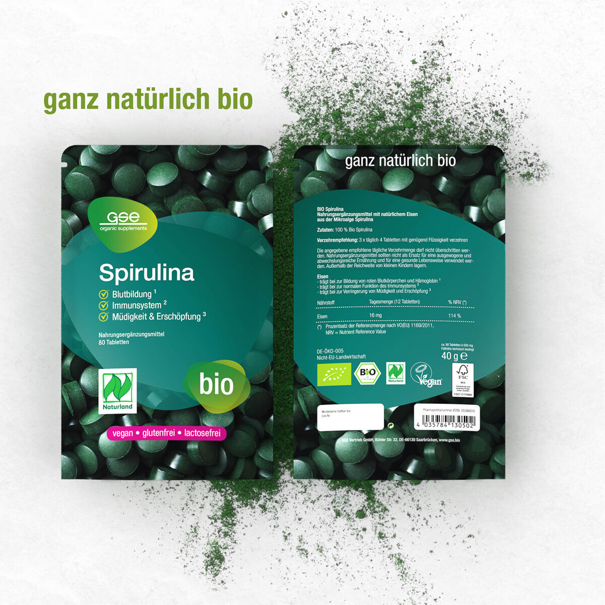 Naturland Bio Chlorella (Tabletten)