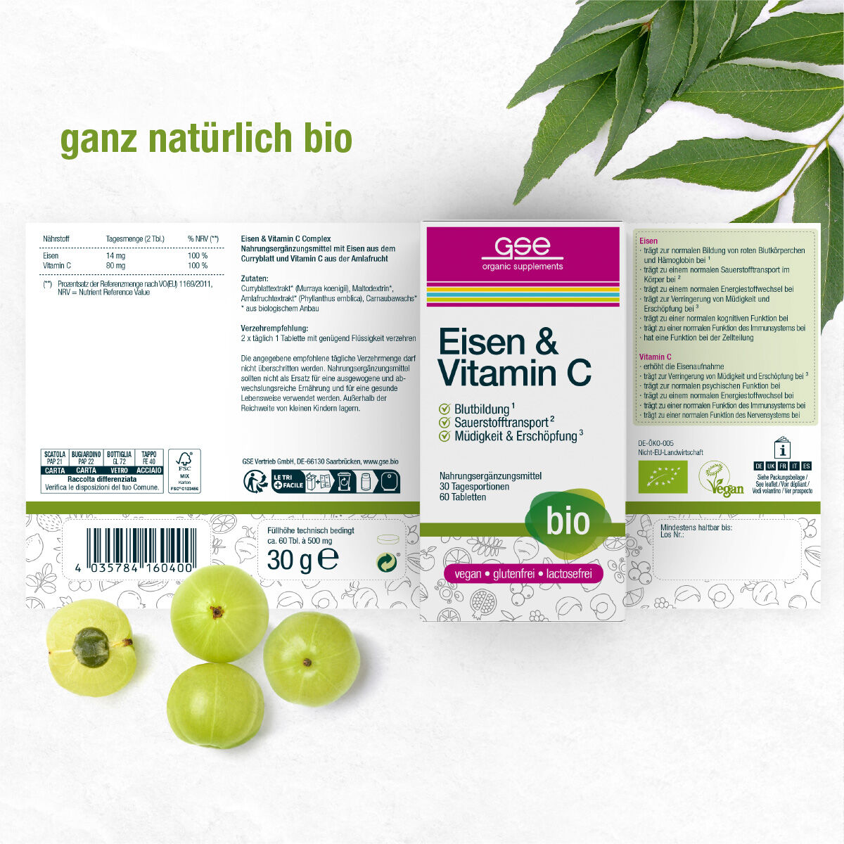 Eisen & Vitamin C Complex (Bio)