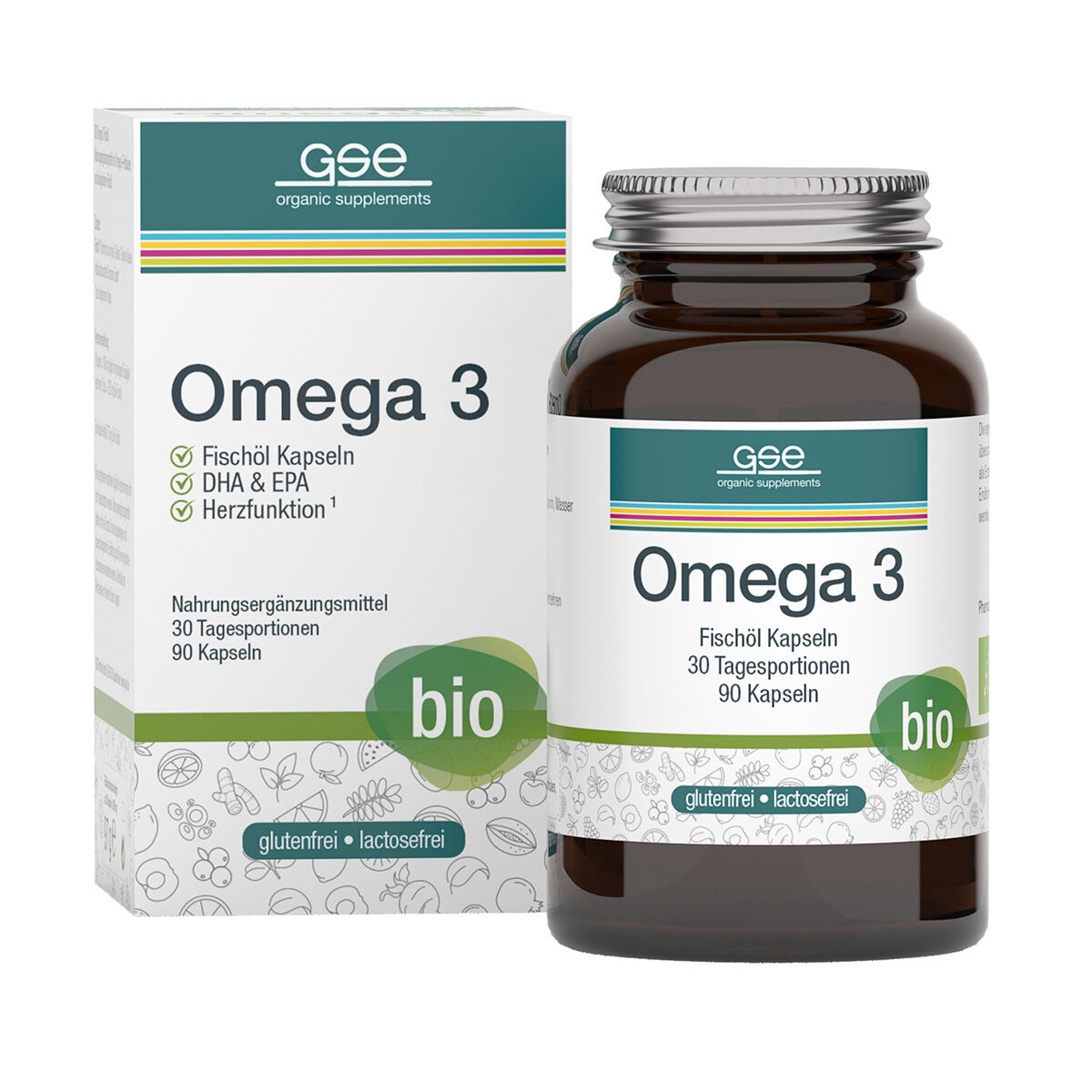 Omega 3 Fischöl Kapseln (Bio)