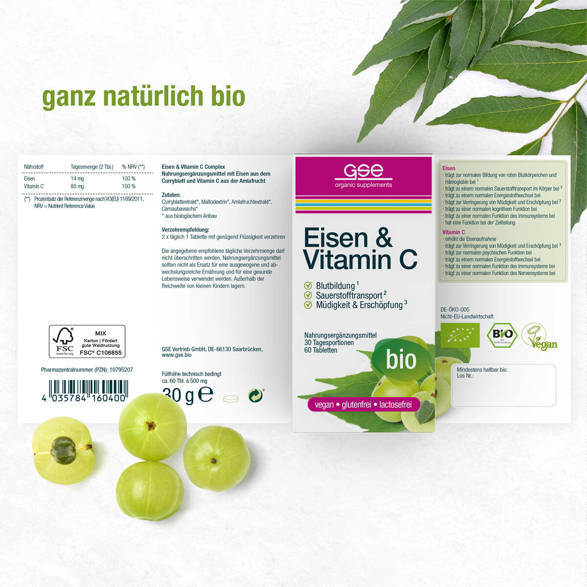 Eisen & Vitamin C Complex (Bio)